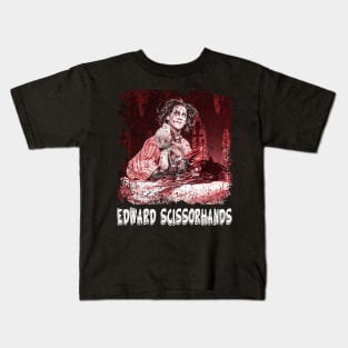 Embracing Uniqueness Edward Scissorhands' Identity Kids T-Shirt